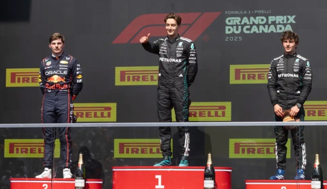 George Russell conquista el GP de Canadá 2025 y Mercedes vuelve a lo más alto