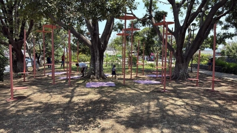 Pabellón PICNIC 2025. Diseño de WIDOARQUITECTOS y Paloma Aranda.