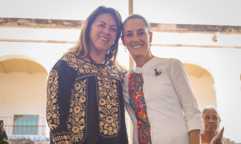 Confirma Margarita González Saravia visita de la presidenta Claudia Sheinbaum Pardo
