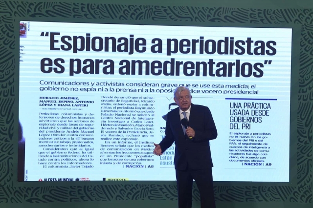 AMLO inaugura el &quot;quien es quién en las mentiras&quot;.