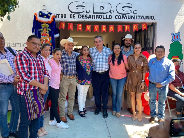 Alcalde Rafael Reyes pone en operación séptimo comedor comunitario en Jiutepec