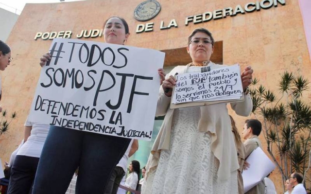 Trabajadores del Poder Judicial podrían prolongar paro contra fideicomisos