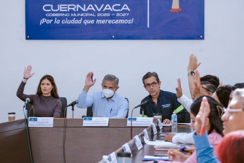 Aprueba Ayuntamiento de Cuernavaca 20 nuevas obras que abonarán a seguir mejorando la infraestructura