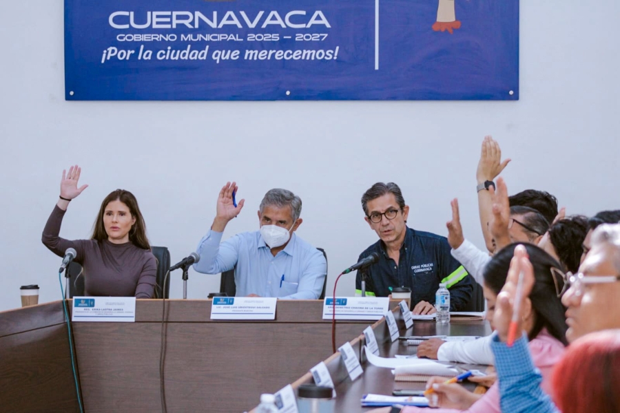 Aprueba Ayuntamiento de Cuernavaca 20 nuevas obras que abonarán a seguir mejorando la infraestructura