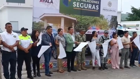 Participa alcalde de Cuautla en arranque de operativo &#039;Tus vacaciones seguras, verano 2025&#039;