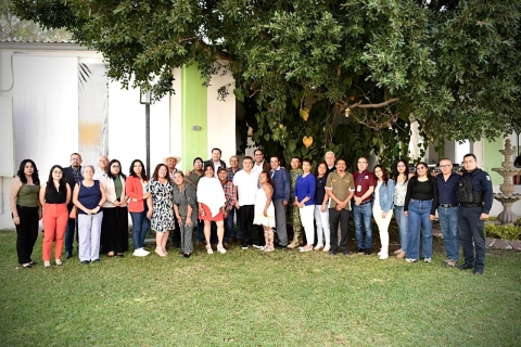 Fortalece coordinaci&oacute;n Mesa de Seguridad con empresarios y representantes sociales a favor de la paz social en Oaxtepec