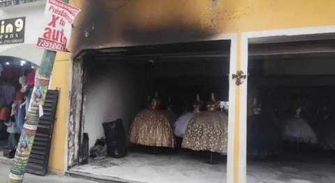 Intentan incendiar negocio en Cuautla