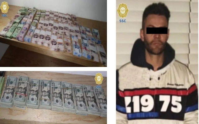 Detienen a Said Pichardo, exnovio de Livia Brito, con armas y millones de pesos