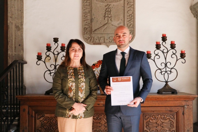 Designa gobernadora Margarita González Saravia a Edgar Maldonado Ceballos como secretario de Gobierno