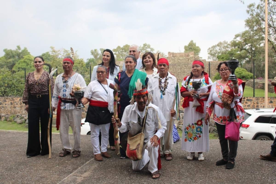 La diputada federal Meggie Salgado presentó su primer informe de actividades ayer en el Centro Cultural Teopanzolco.