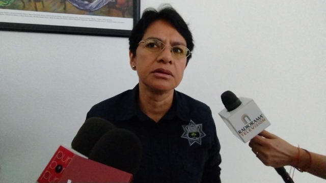 Alicia Vázquez Luna, secretaria de Protección y Auxilio Ciudadano. 