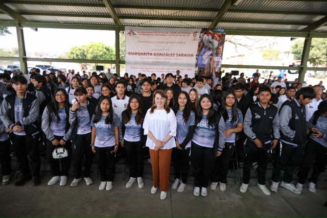 Mejora Gobierno de Morelos 'La tierra que nos une' infraestructura educativa en Yautepec