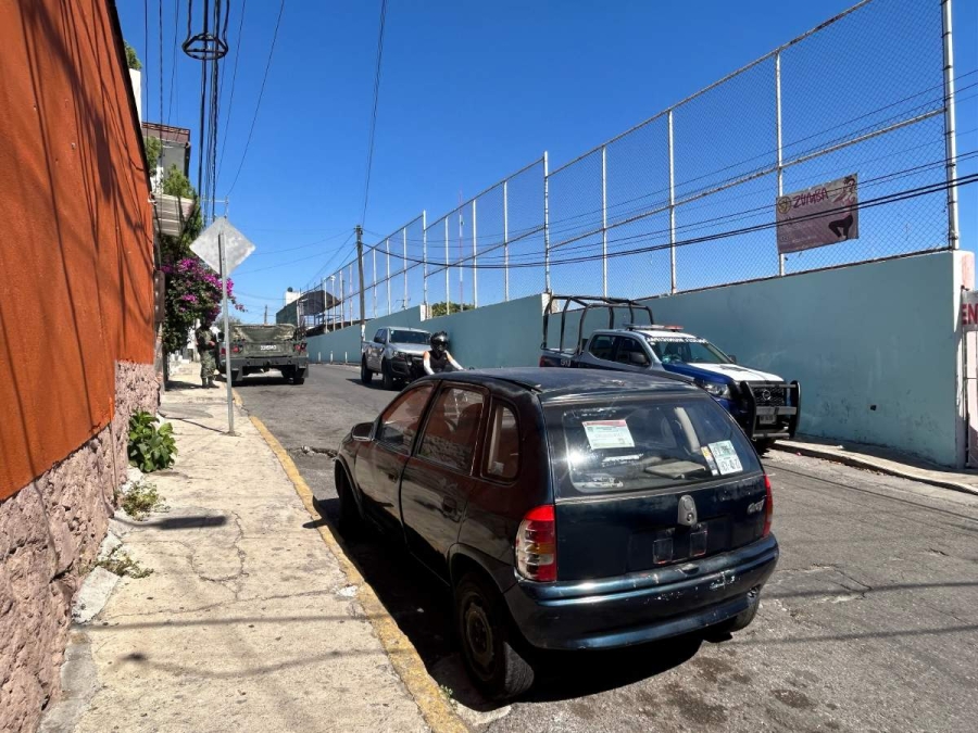 Fuerzas de seguridad resguardaron el lugar tras los hechos.