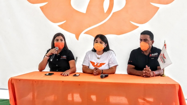 Candidatos de MC presentan proyecto para el empoderamiento de las juventudes