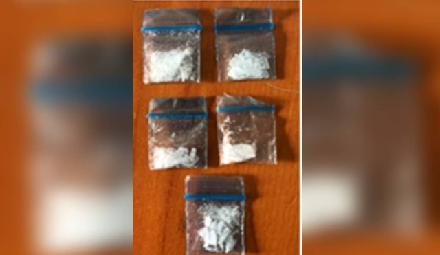 Atrapado con droga en la Otilio Montaño