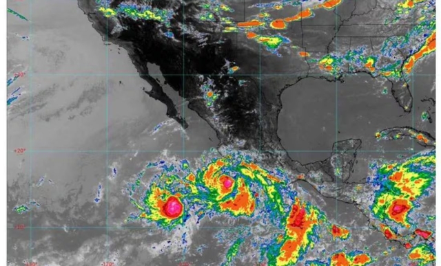 Tormenta &#039;Cosme&#039; se forma en el Pacífico; &#039;Bárbara&#039; ya es huracán categoría 1