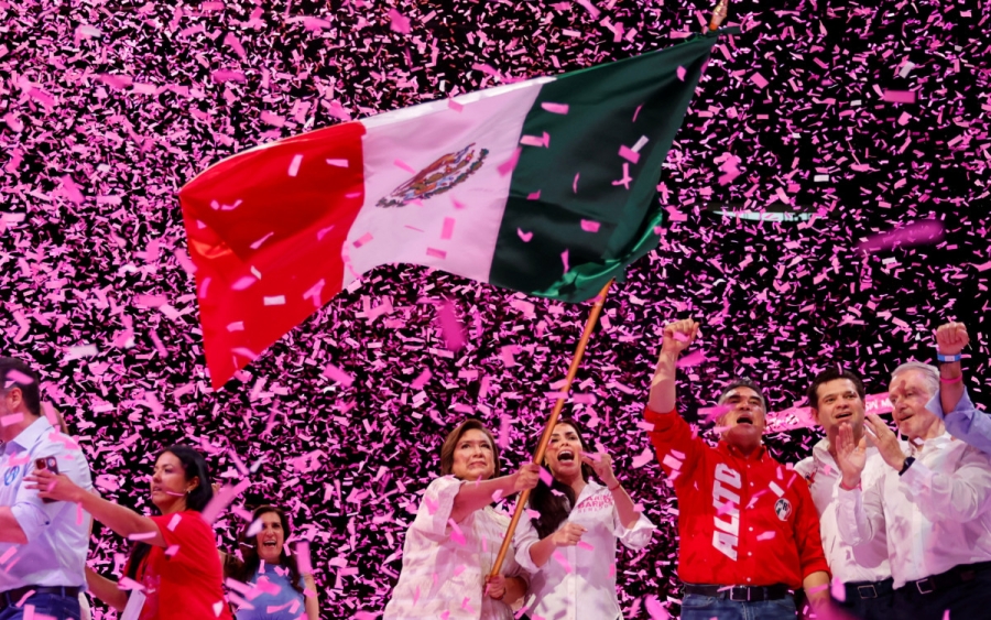 'Vida, verdad y libertad': Gálvez cierra campaña en Monterrey