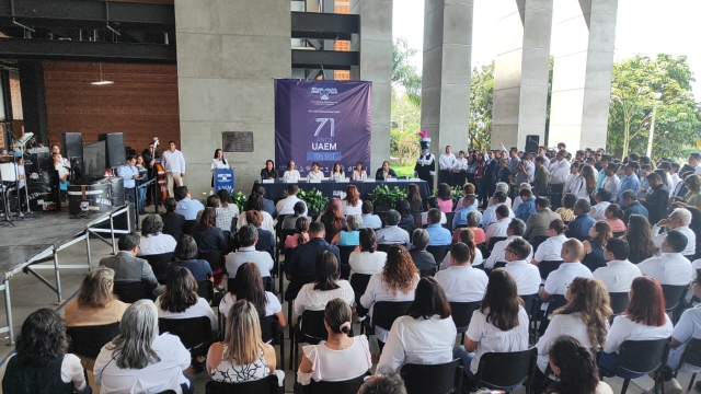 Celebra UAEM 71 aniversario