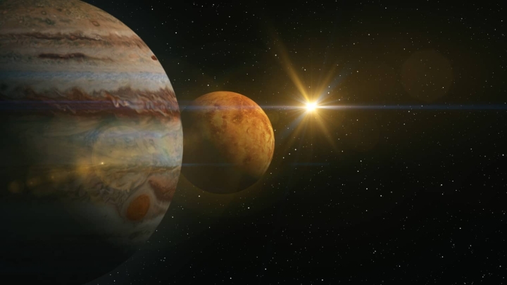 Júpiter y Venus tendrán un encuentro cercano este mes