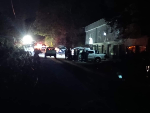 El hombre no fue identificado en el lugar del hallazgo.