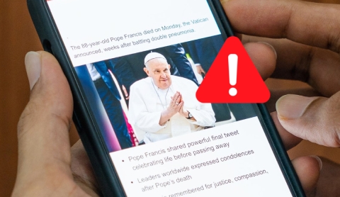 Alertan sobre estafa mundial con imágenes falsas del papa Francisco