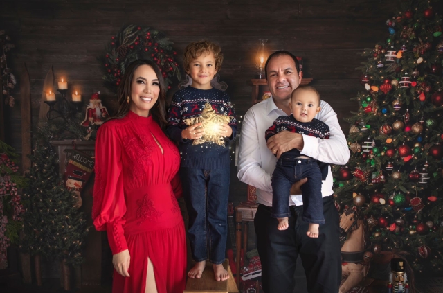 Invitan Cuauhtémoc Blanco y Natália Rezende a celebrar con responsabilidad y armonía las fiestas decembrinas
