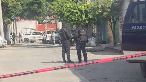  El triple homicidio ocurrió durante la mañana de ayer.