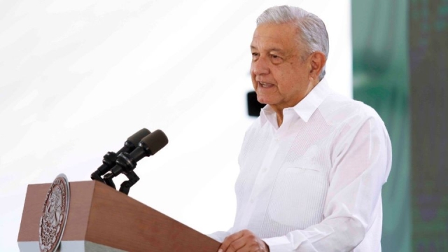 AMLO inaugura tramos de construcción del Tren Maya