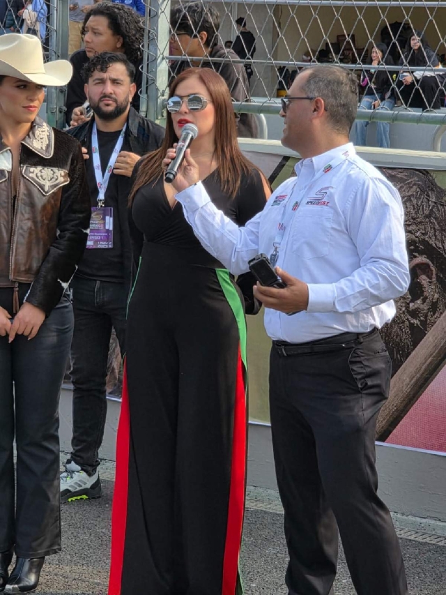 Arleth Terán participó en el evento como invitada especial.