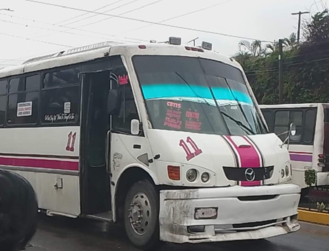 Continúa Ruta 11 prestando el servicio de transporte de Jiutepec a Temixco