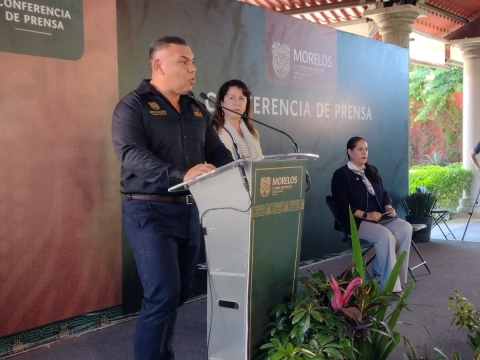 Uriel Estrada, titular del INEEA, dio a conocer la estadística en la conferencia de prensa semanal de la gobernadora Margarita González Saravia.