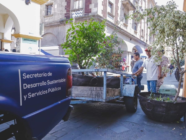 Se busca mejorar la imagen urbana en distintas calles de la ciudad, refirieron las autoridades municipales. 