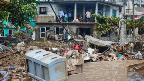 Protección Civil reporta 64 muertos por lluvias en cinco estados