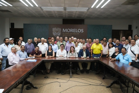 Fortalece Margarita González Saravia trabajo coordinado con transportistas para impulsar el desarrollo del estado