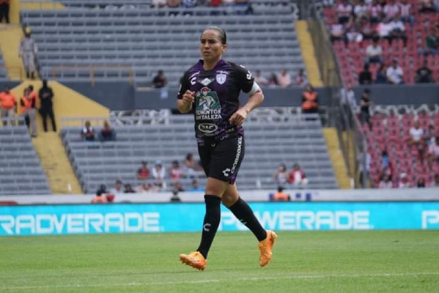 Mónica Ocampo, capitana de las Tuzas del Pachuca, disputó 69 minutos.