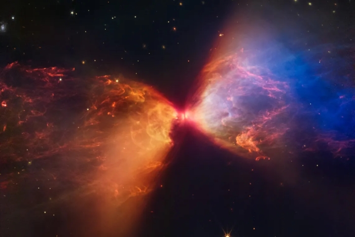 Así luce el nacimiento de una estrella capturado por el James Webb