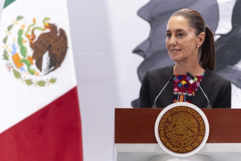 La titular del Ejecutivo federal de México calificó como “una muy buena conversación” la llamada que tuvo con su homólogo estadounidense. 