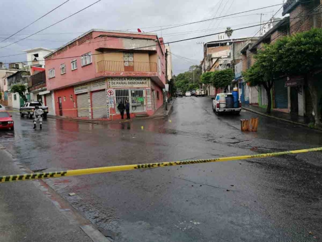  El ataque ocurrió a unos metros de la iglesia de Gualupita.