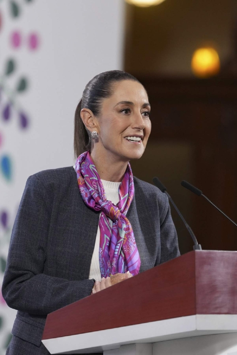 Destaca Sheinbaum denominación de origen del mezcal morelense