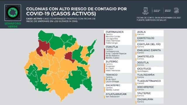 A pesar de que algunos municipios no registran casos de covid-19 en semanas, las autoridades los consideran como “de alto riesgo” de contagio.