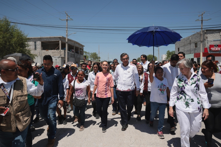 Sheinbaum anuncia apoyo a damnificados por inundaciones en Reynosa