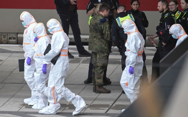 Mujer apuñala a 12 personas en estación central de Hamburgo