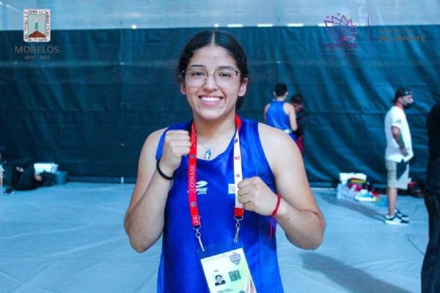 Tabata Morales se consagró como la mejor boxeadora en la categoría de hasta 57 kilogramos (Juvenil) en los Juegos Nacionales Conade 2022.