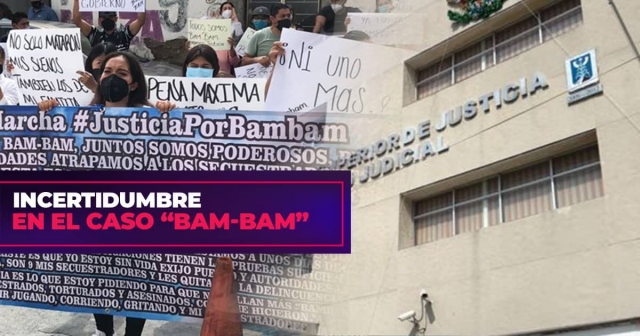Familiares de “BamBam” exigen a las autoridades judiciales aplicar la pena máxima en contra de los procesados.