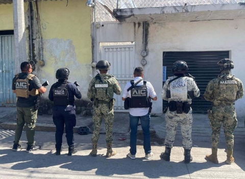 En el operativo tambi&eacute;n participaron fuerzas federales.