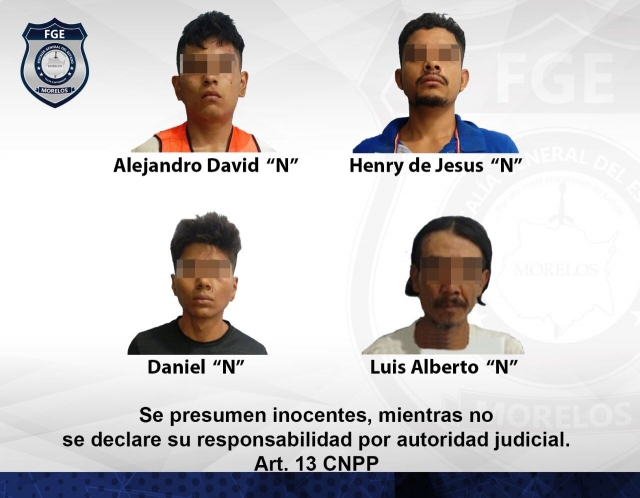 Cuatro vinculados a proceso por presunta tentativa de homicidio contra policías