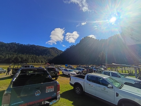 Refuerza Mesa Regional de Paz y Seguridad la presencia institucional en Lagunas de Zempoala