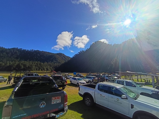 Refuerza Mesa Regional de Paz y Seguridad la presencia institucional en Lagunas de Zempoala