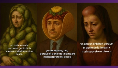 &#039;El genio mal interpretó mi deseo&#039;: el meme viral de la IA