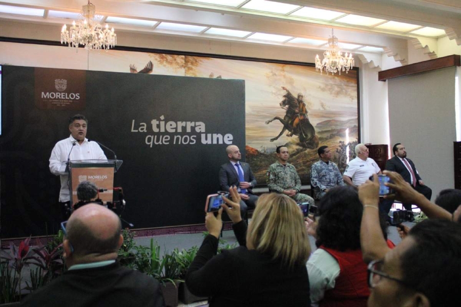 La entidad es un lugar de paz y seguro para los visitantes, aseguró el titular de la SSPC en la conferencia de prensa de este miércoles, en la que confirmó la instalación de arcos carreteros para reforzar la videovigilancia en diferentes regiones del estado.